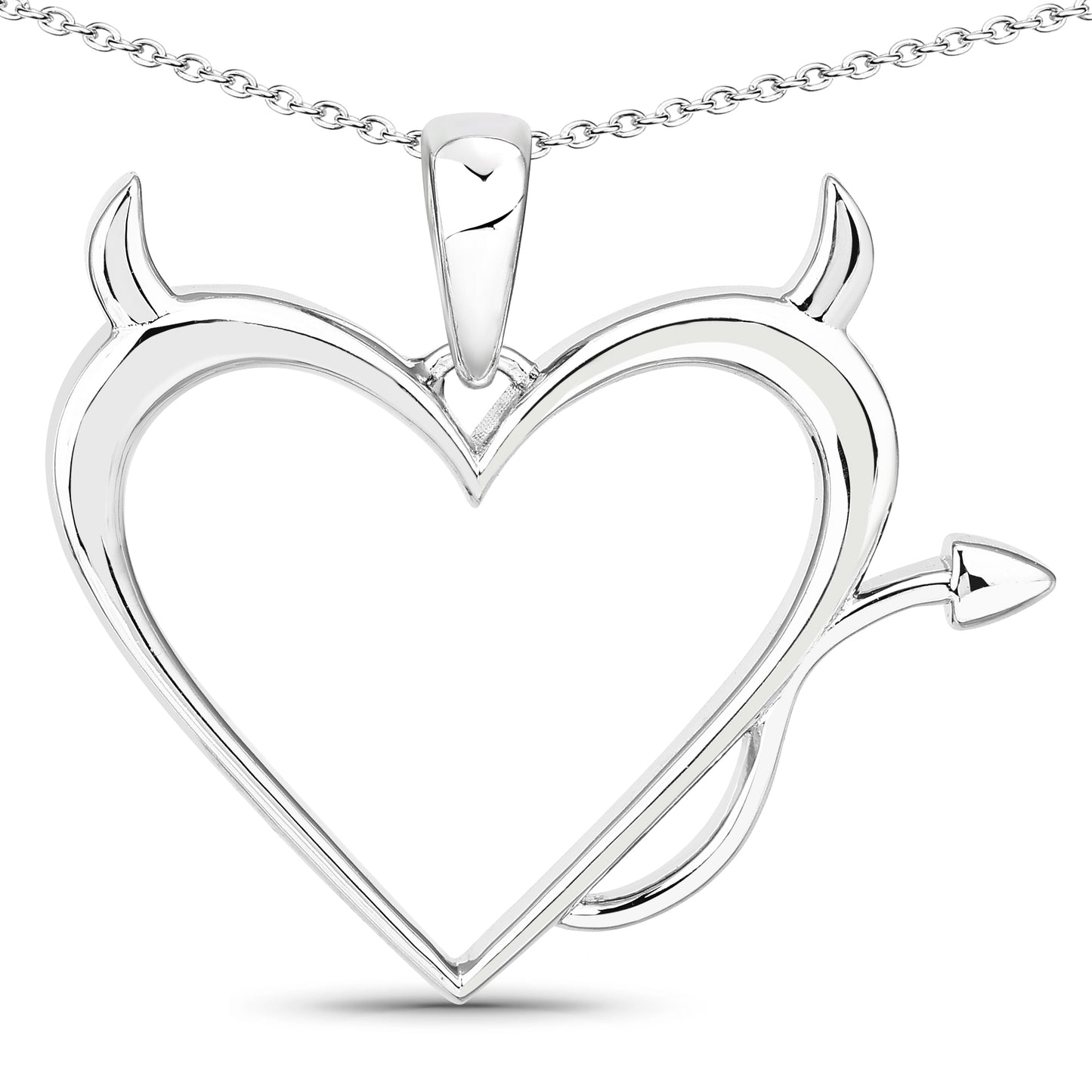 Devil Heart Pendant