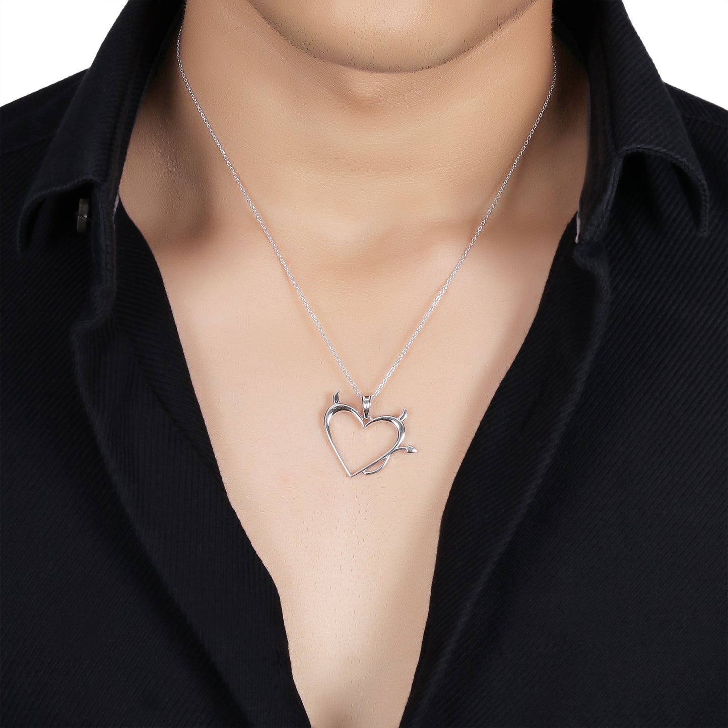 Devil Heart Pendant