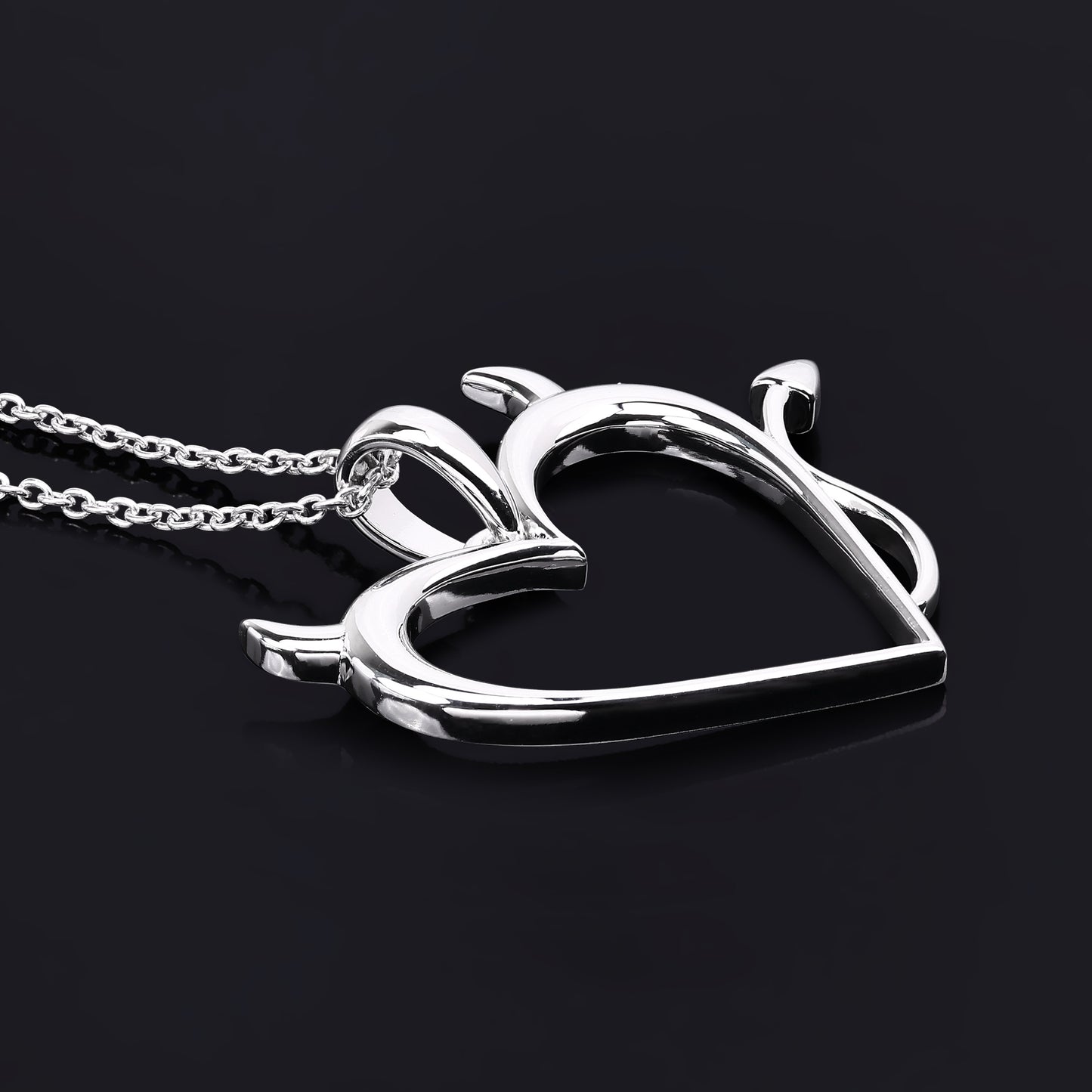 Devil Heart Pendant