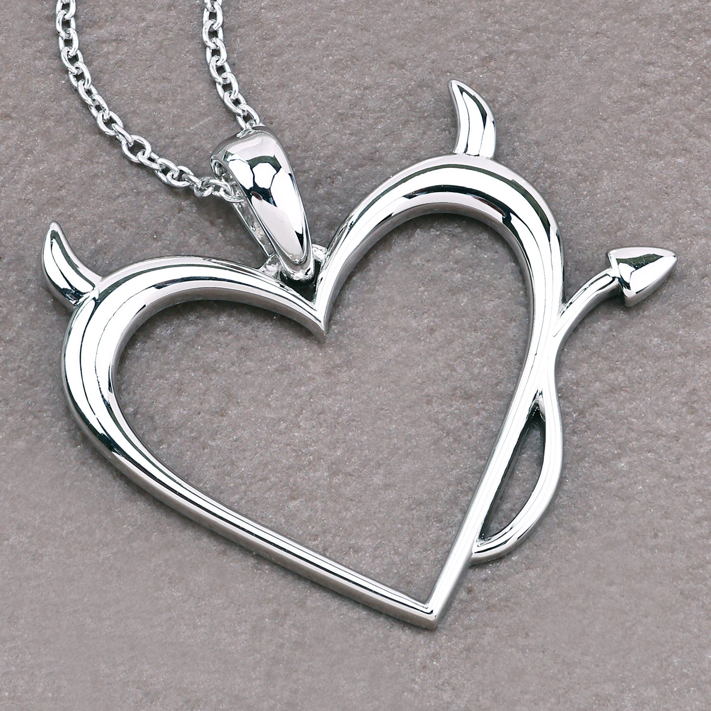 Devil Heart Pendant