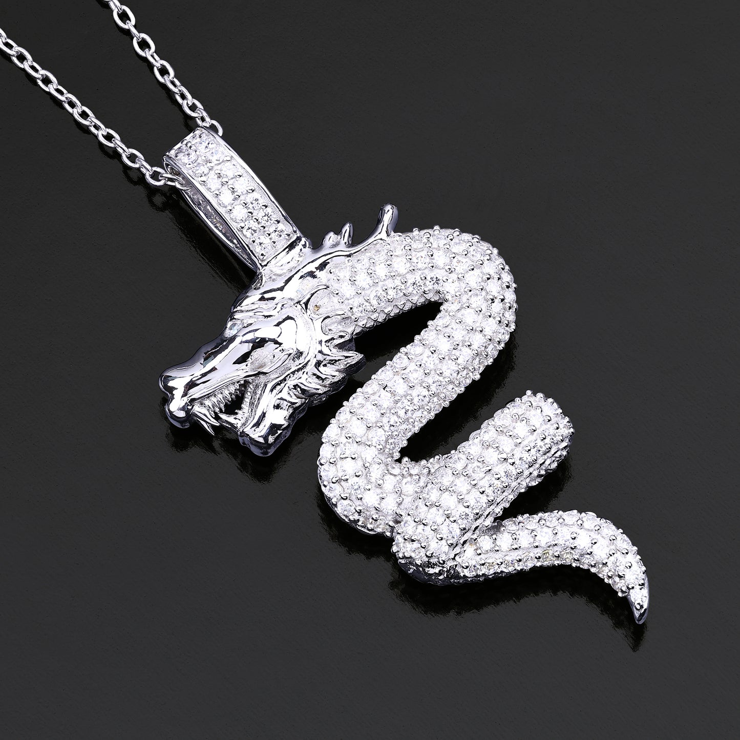 Reversible Dragon Pendant