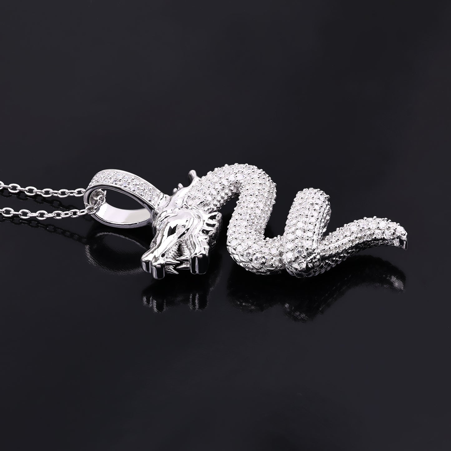 Reversible Dragon Pendant