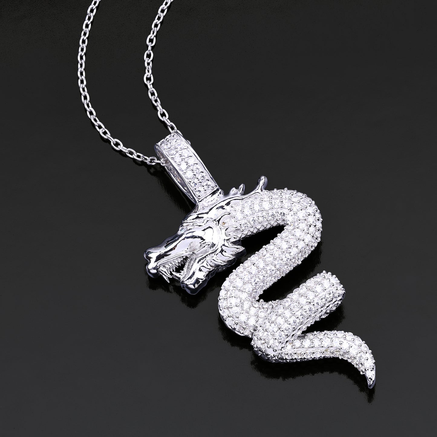 Reversible Dragon Pendant