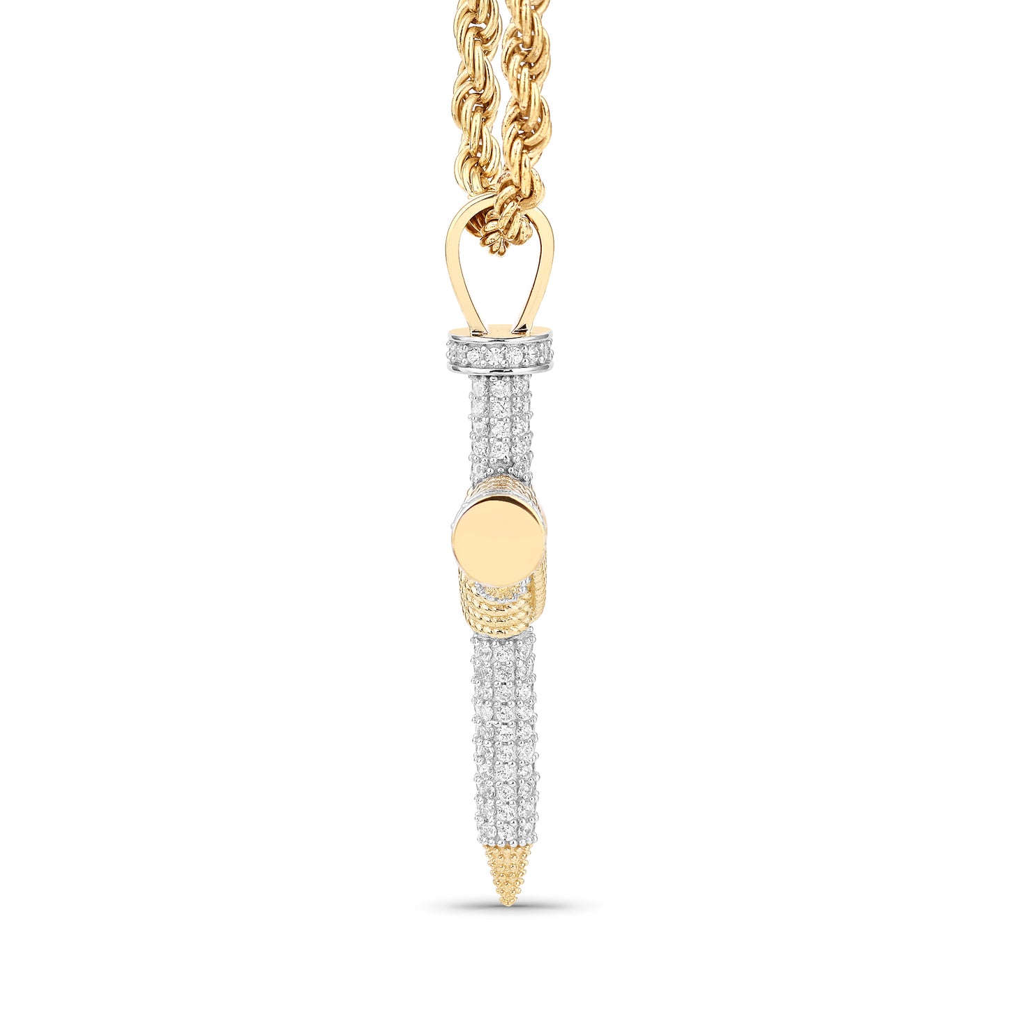 Nail Cross Pendant