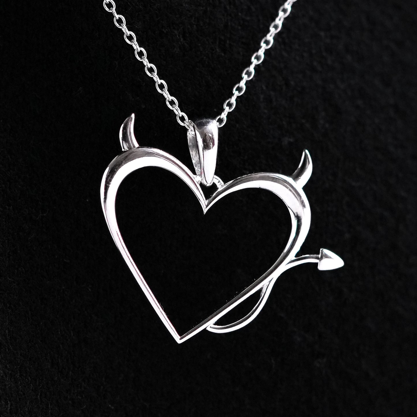 Devil Heart Pendant