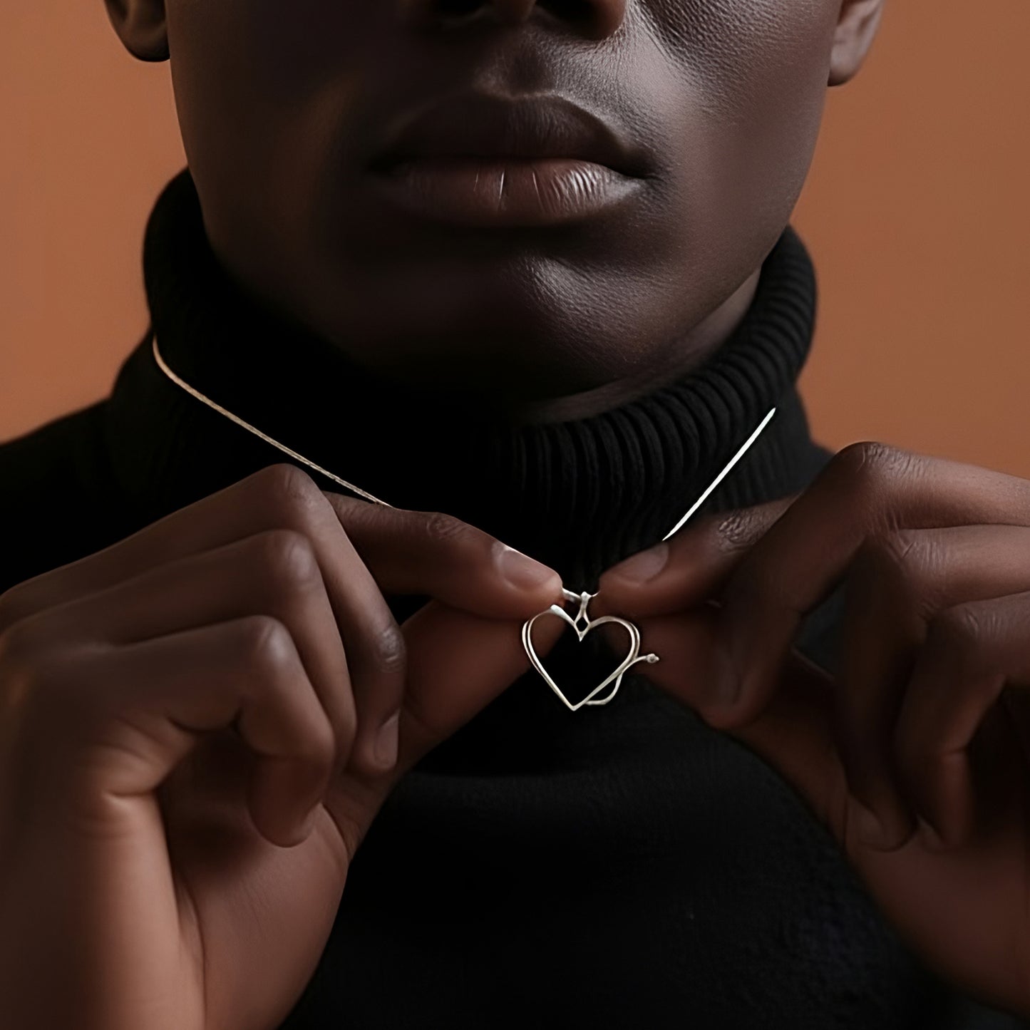 Devil Heart Pendant