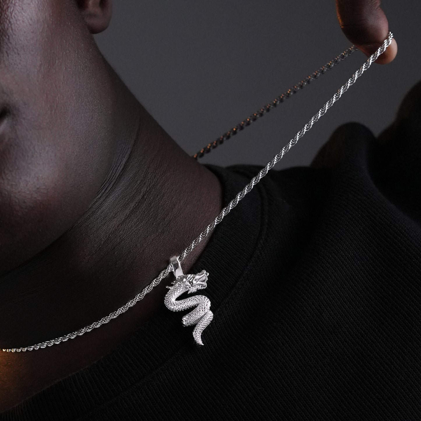 Dragon Hip Hop Pendant