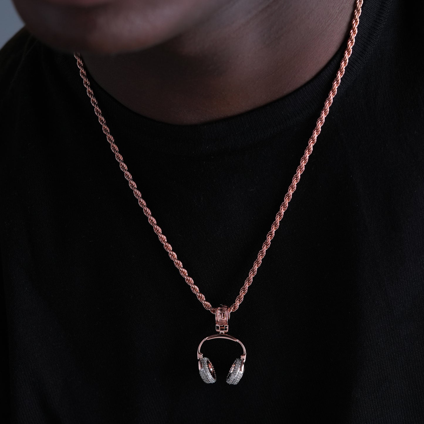 DJ Music Headphone Pendant