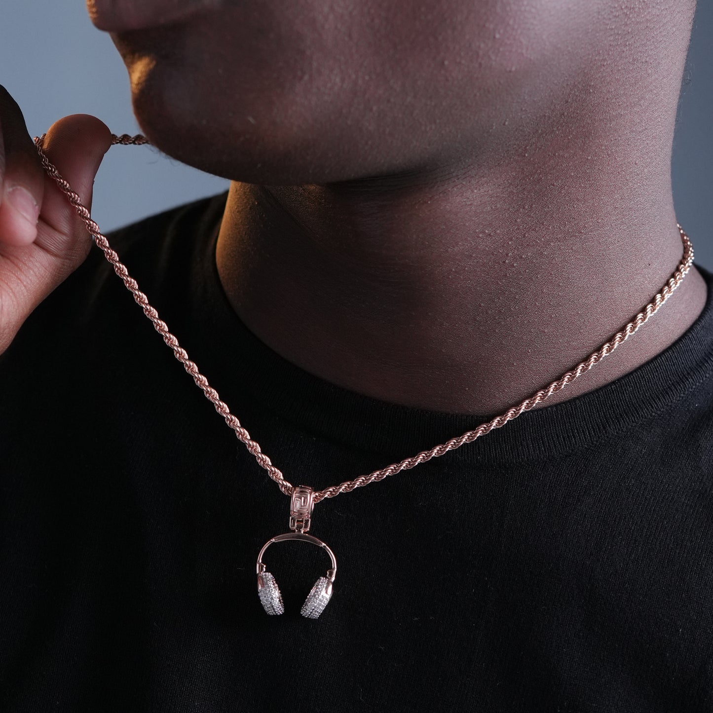 DJ Music Headphone Pendant