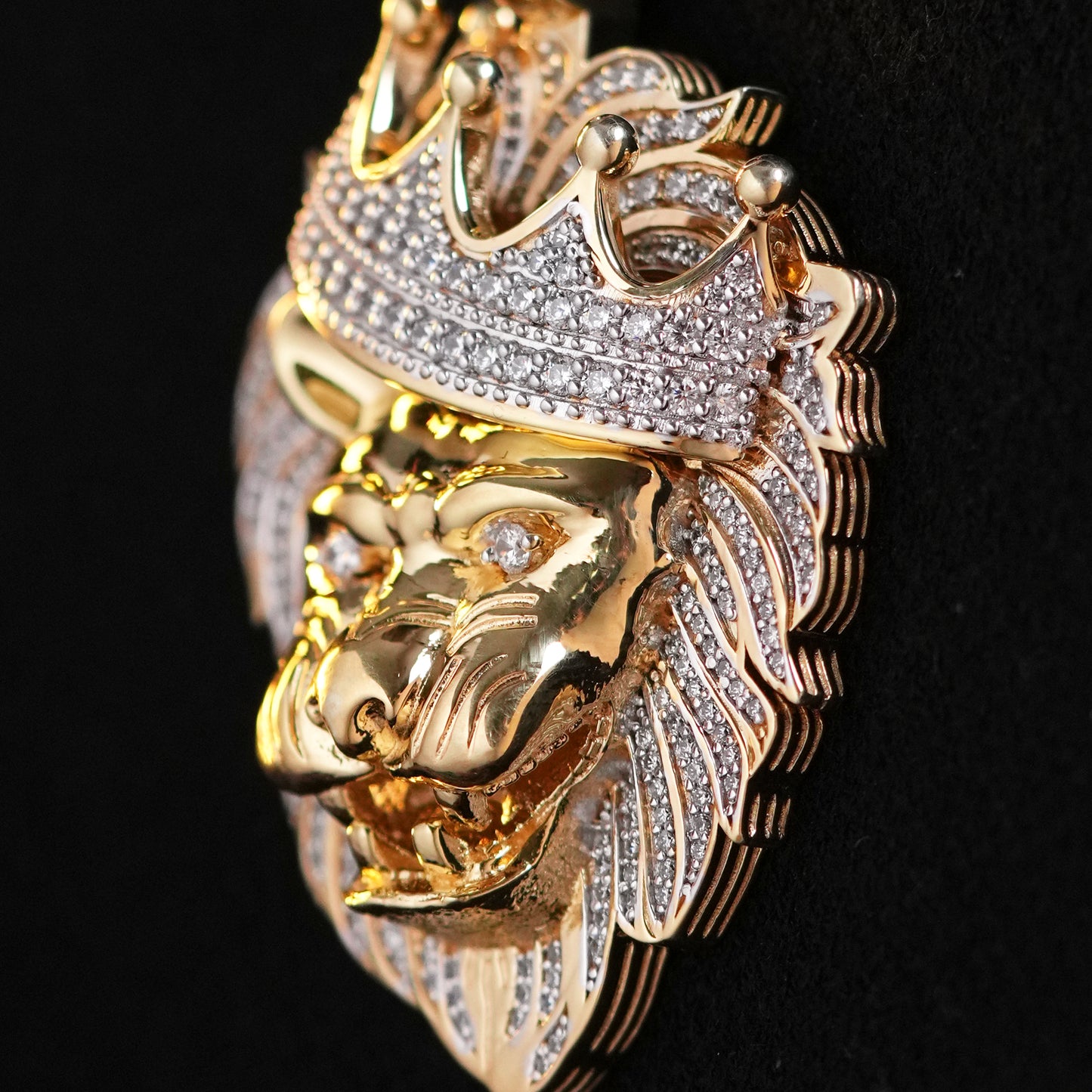 King of the Jungle Lion Pendant