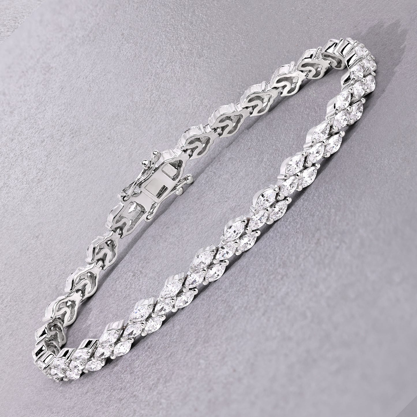 Triple Marquise Bracelet