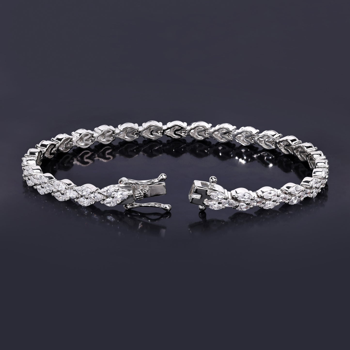 Triple Marquise Bracelet