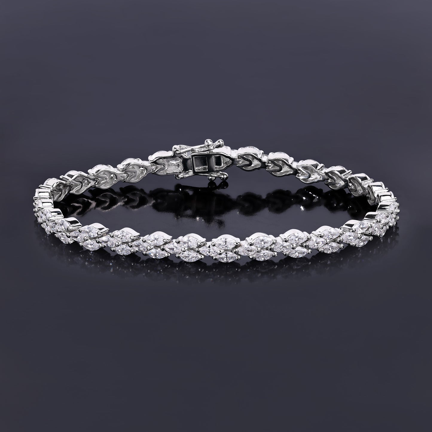 Triple Marquise Bracelet