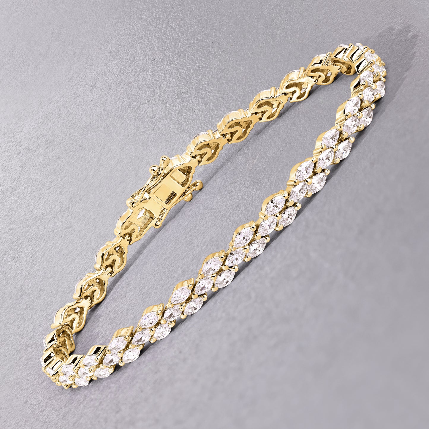 Triple Marquise Bracelet