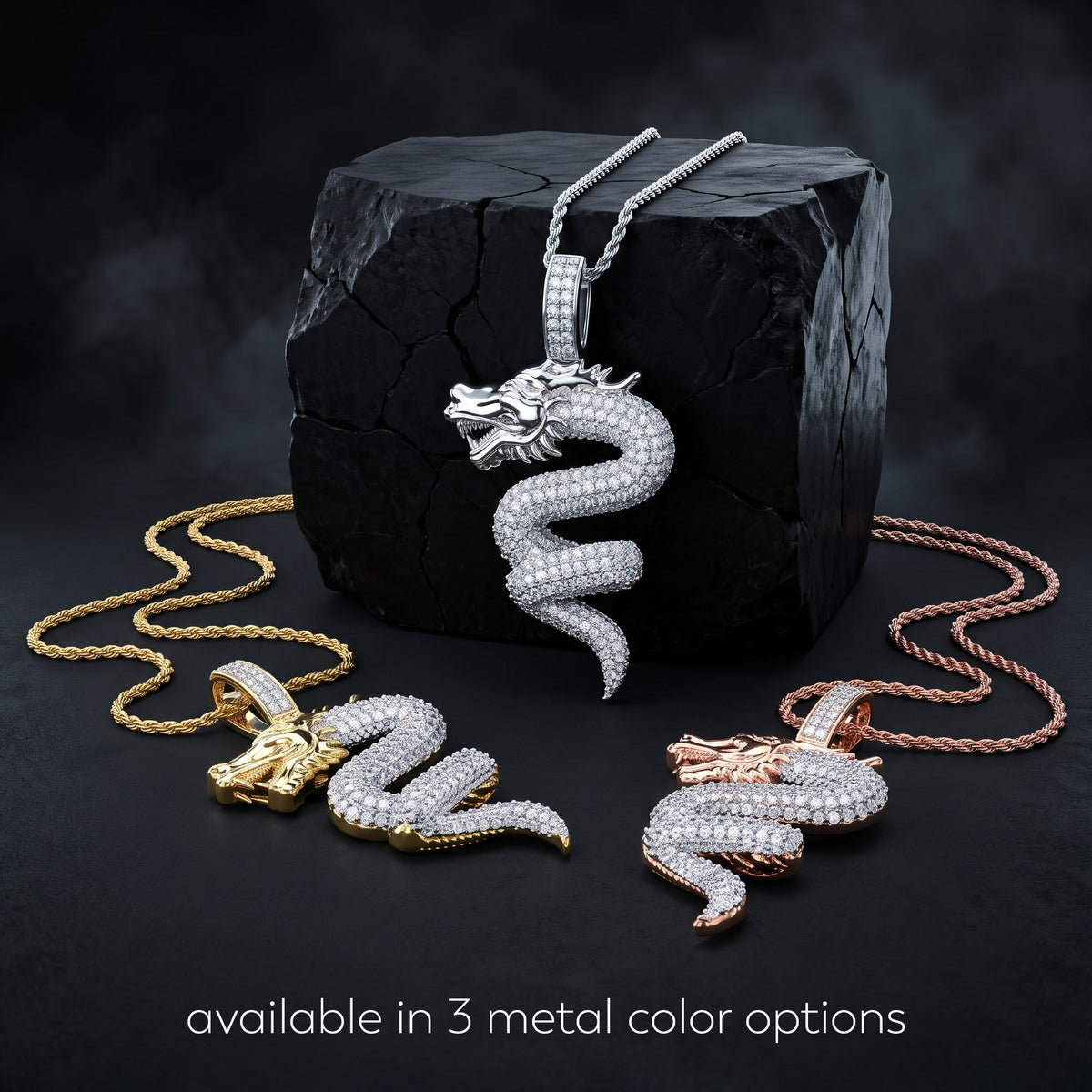 Dragon Hip Hop Pendant