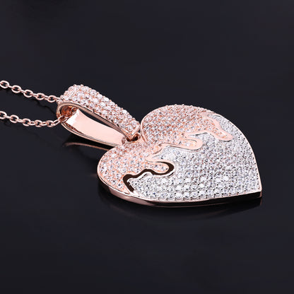 Drippy Heart Pendant