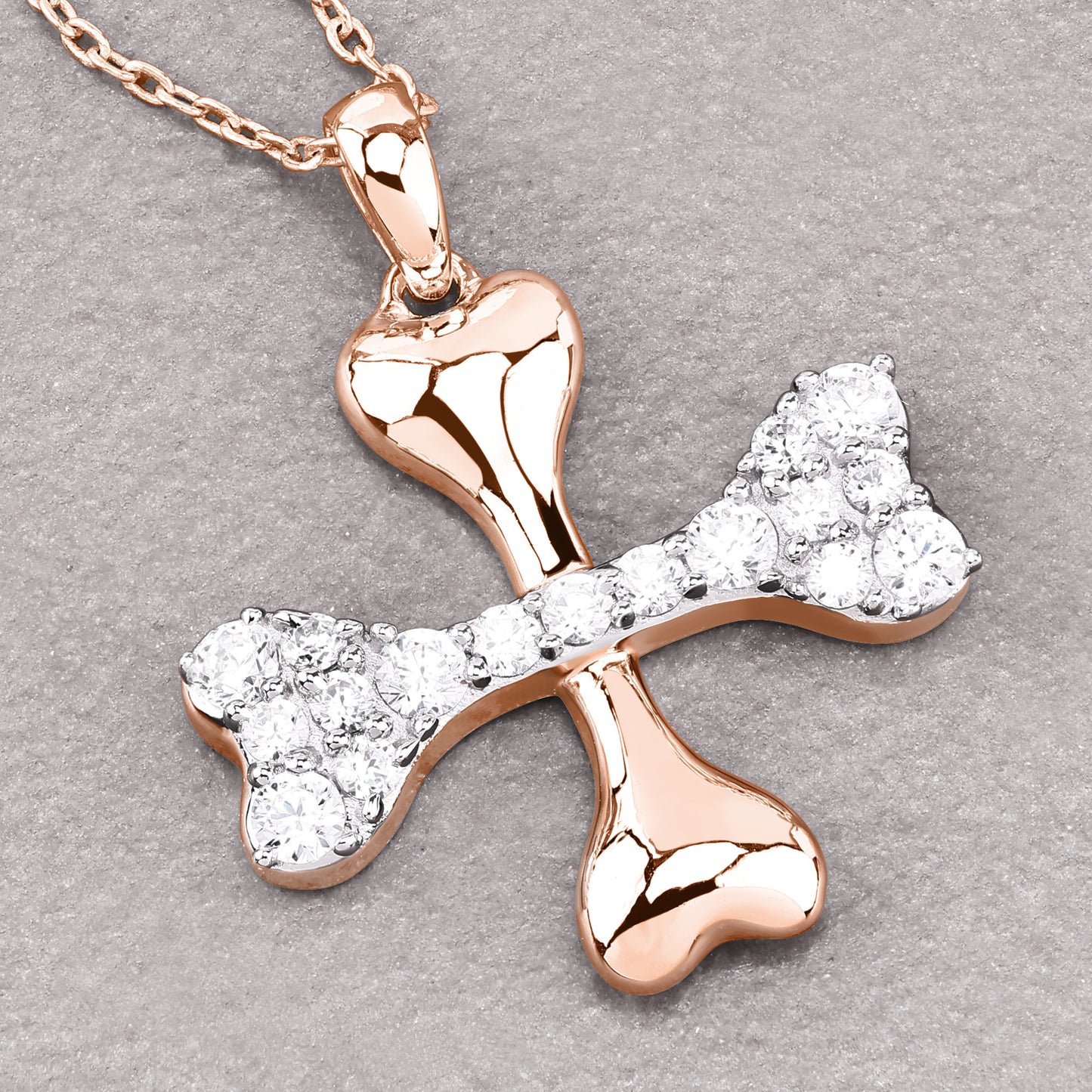 Bone Cross Pendant