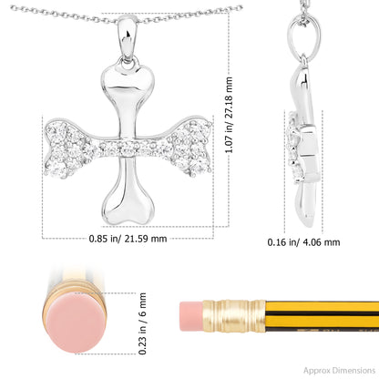 Bone Cross Pendant