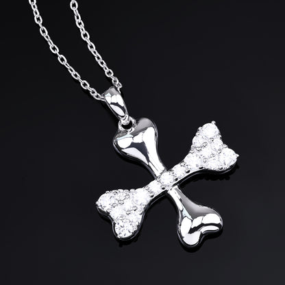 Bone Cross Pendant