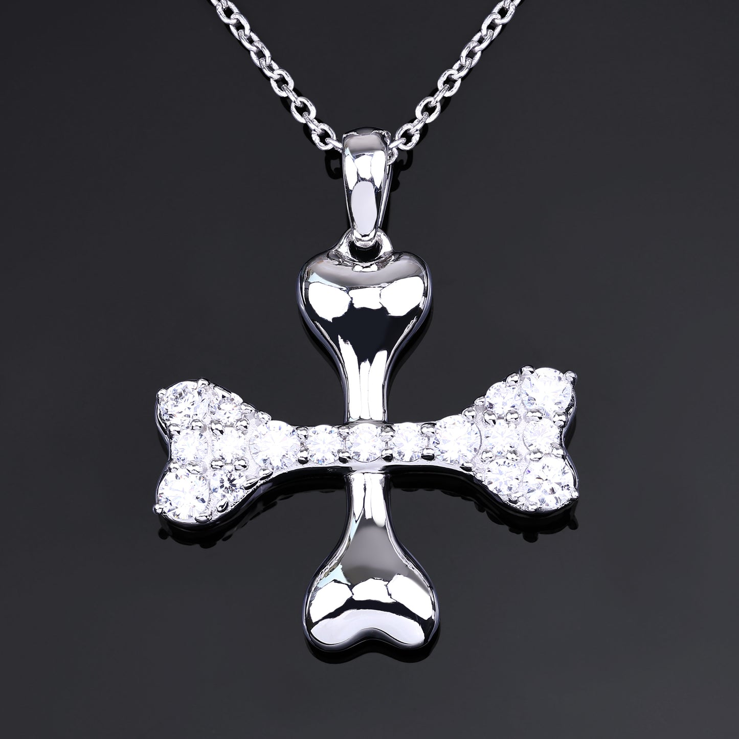 Bone Cross Pendant