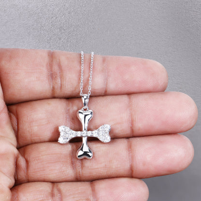 Bone Cross Pendant