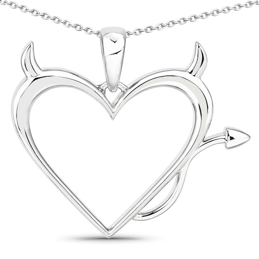 Devil Heart Pendant