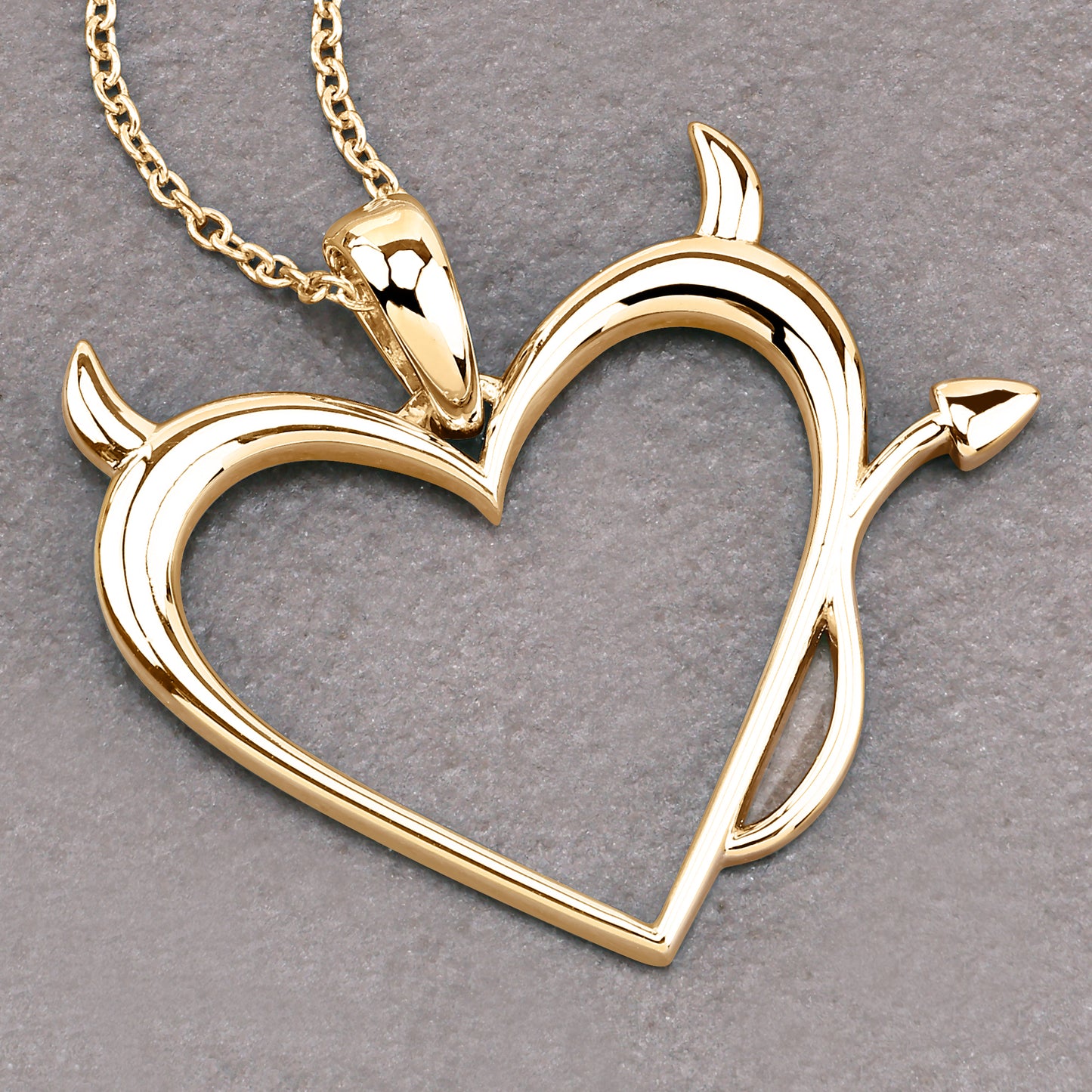 Devil Heart Pendant