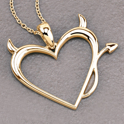 Devil Heart Pendant