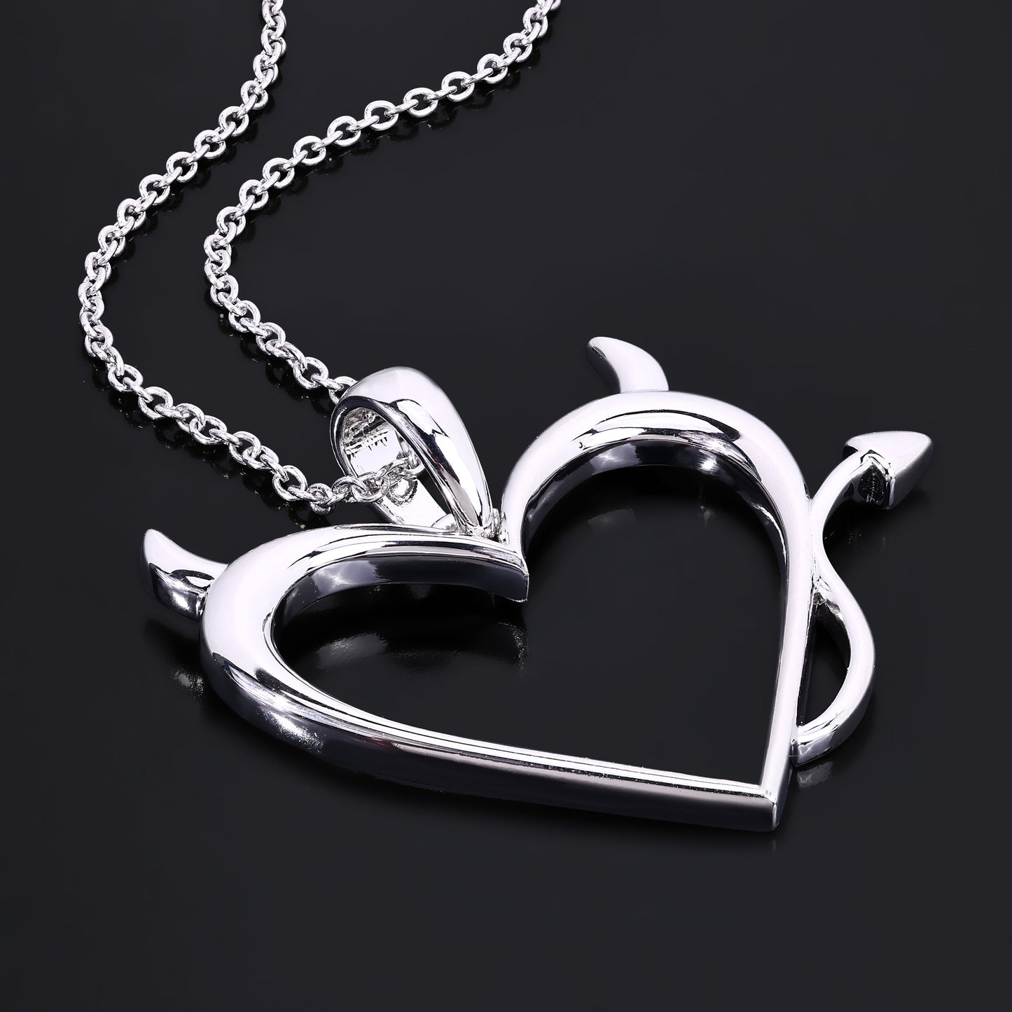 Devil Heart Pendant