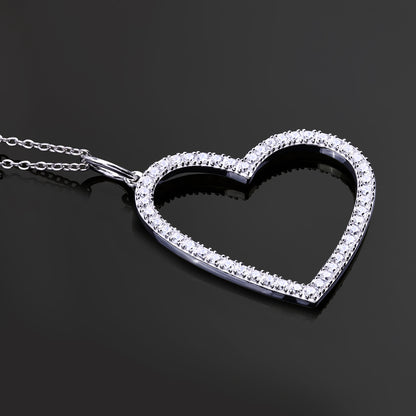 Tilted Heart Pendant