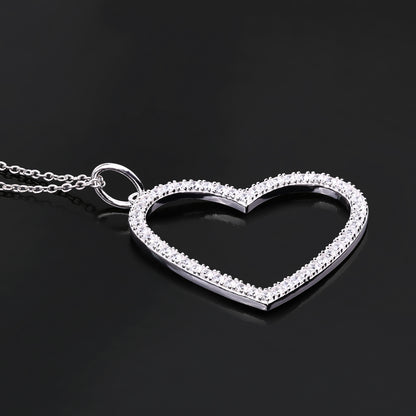 Tilted Heart Pendant