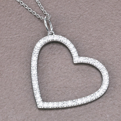 Tilted Heart Pendant
