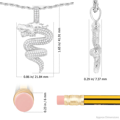 Reversible Dragon Pendant
