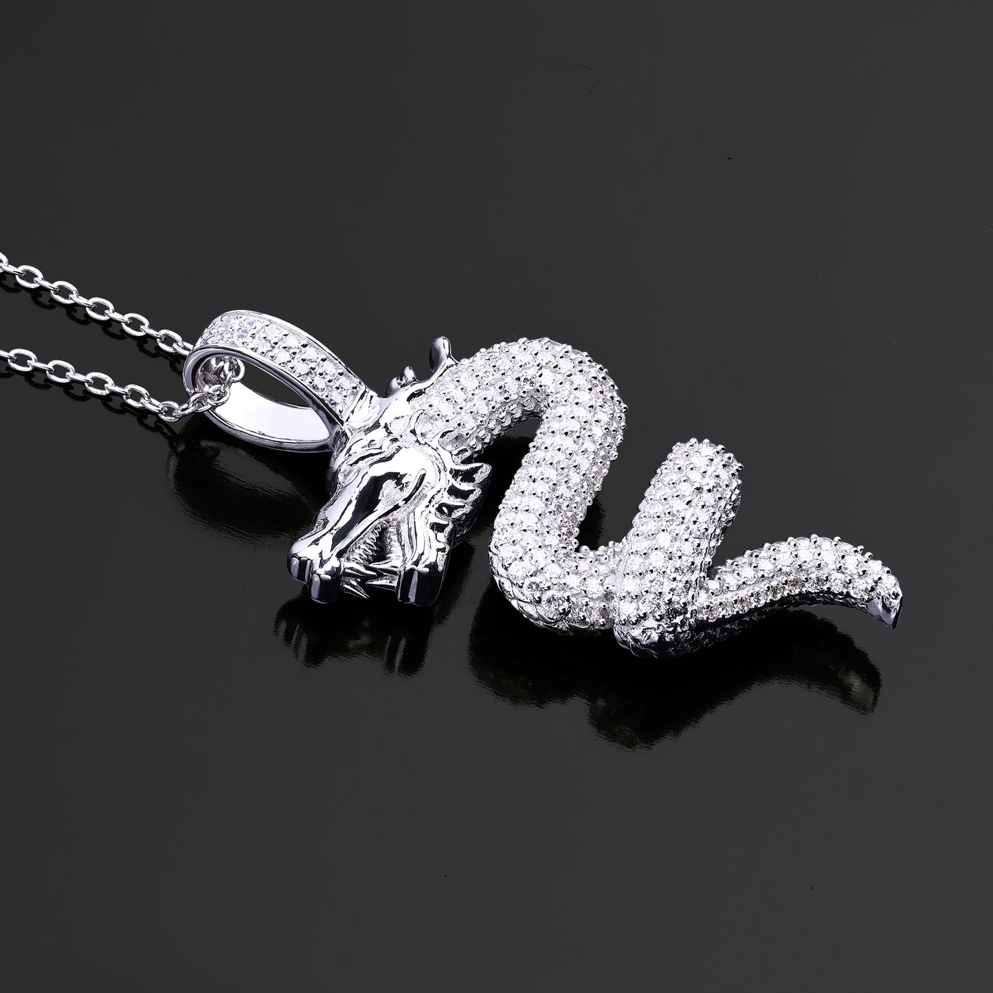 Reversible Dragon Pendant