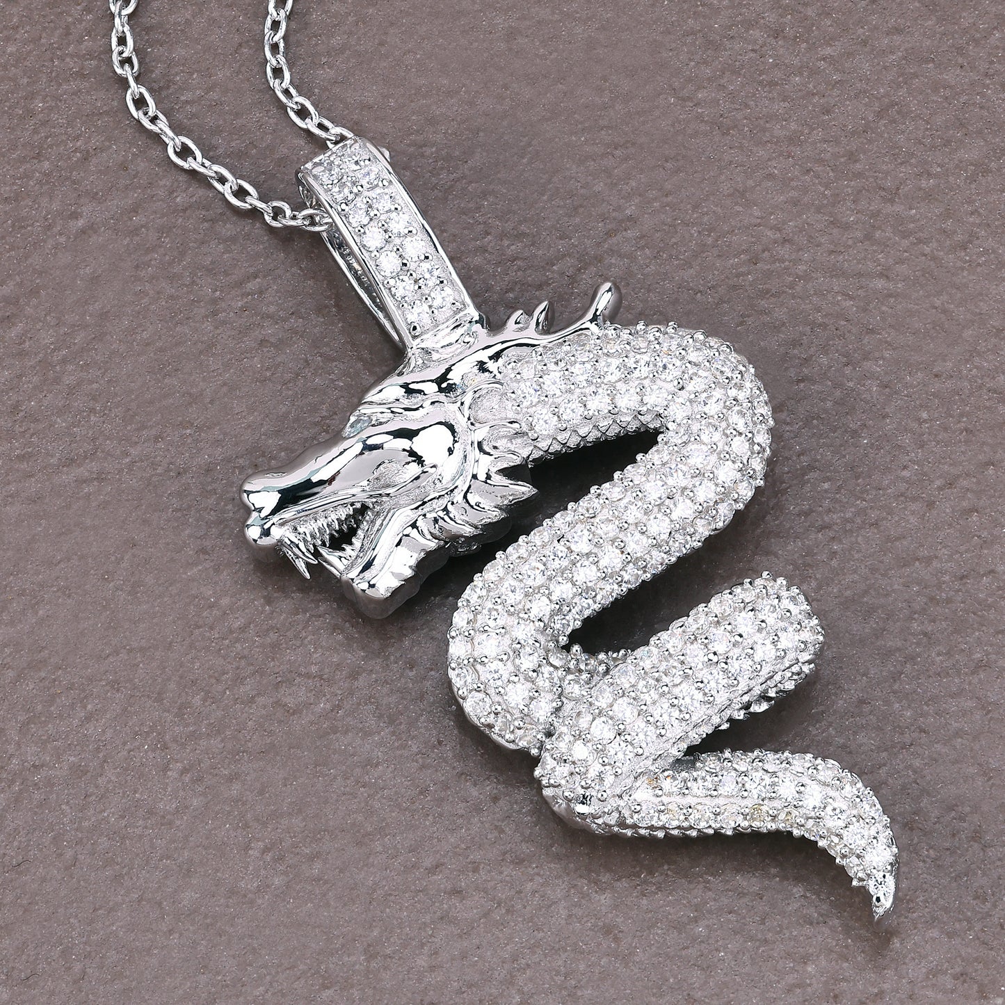 Reversible Dragon Pendant