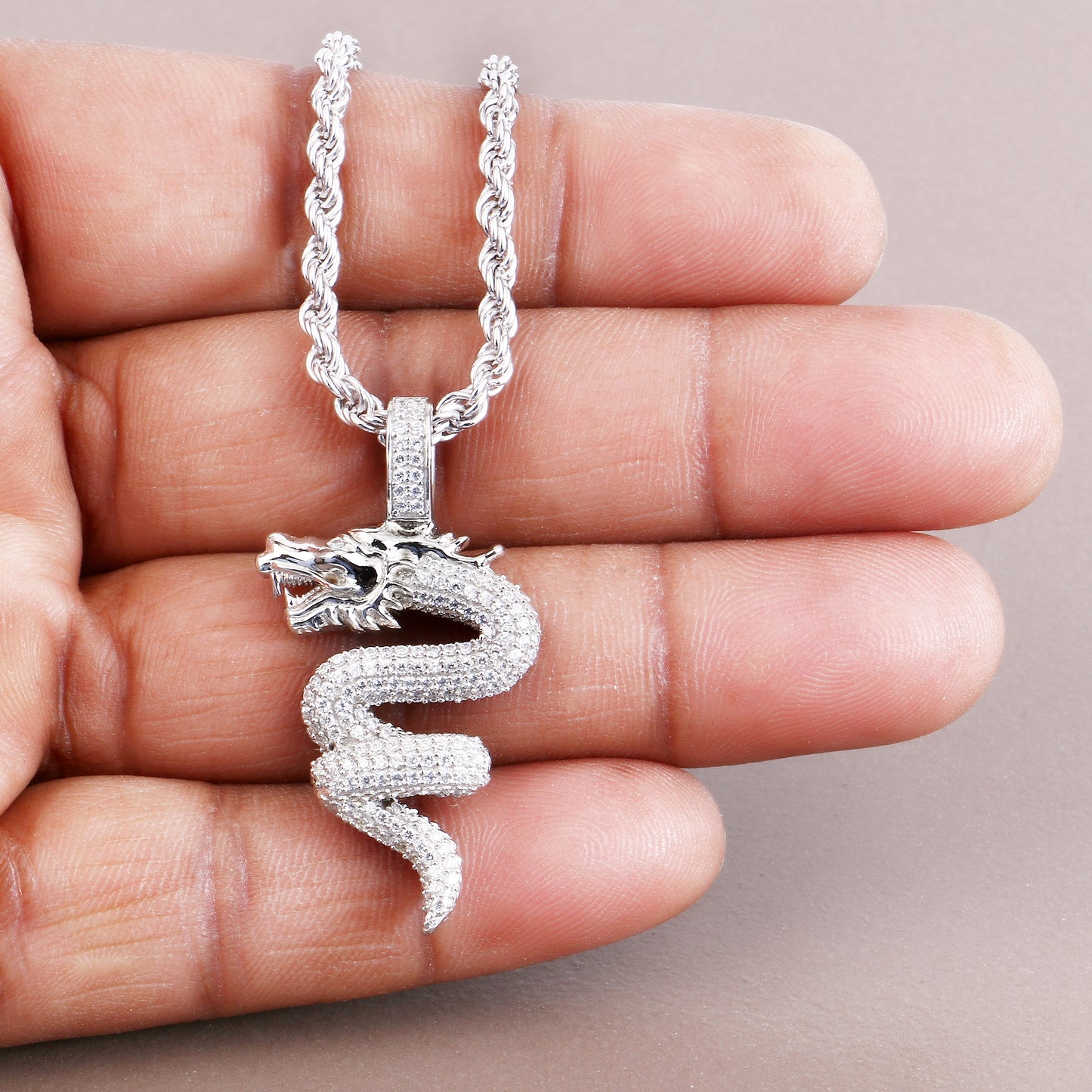 Reversible Dragon Pendant