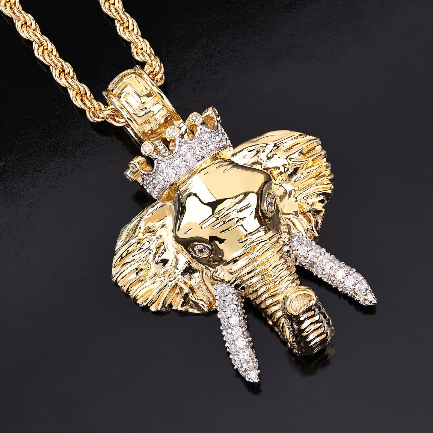 Elephant King Pendant