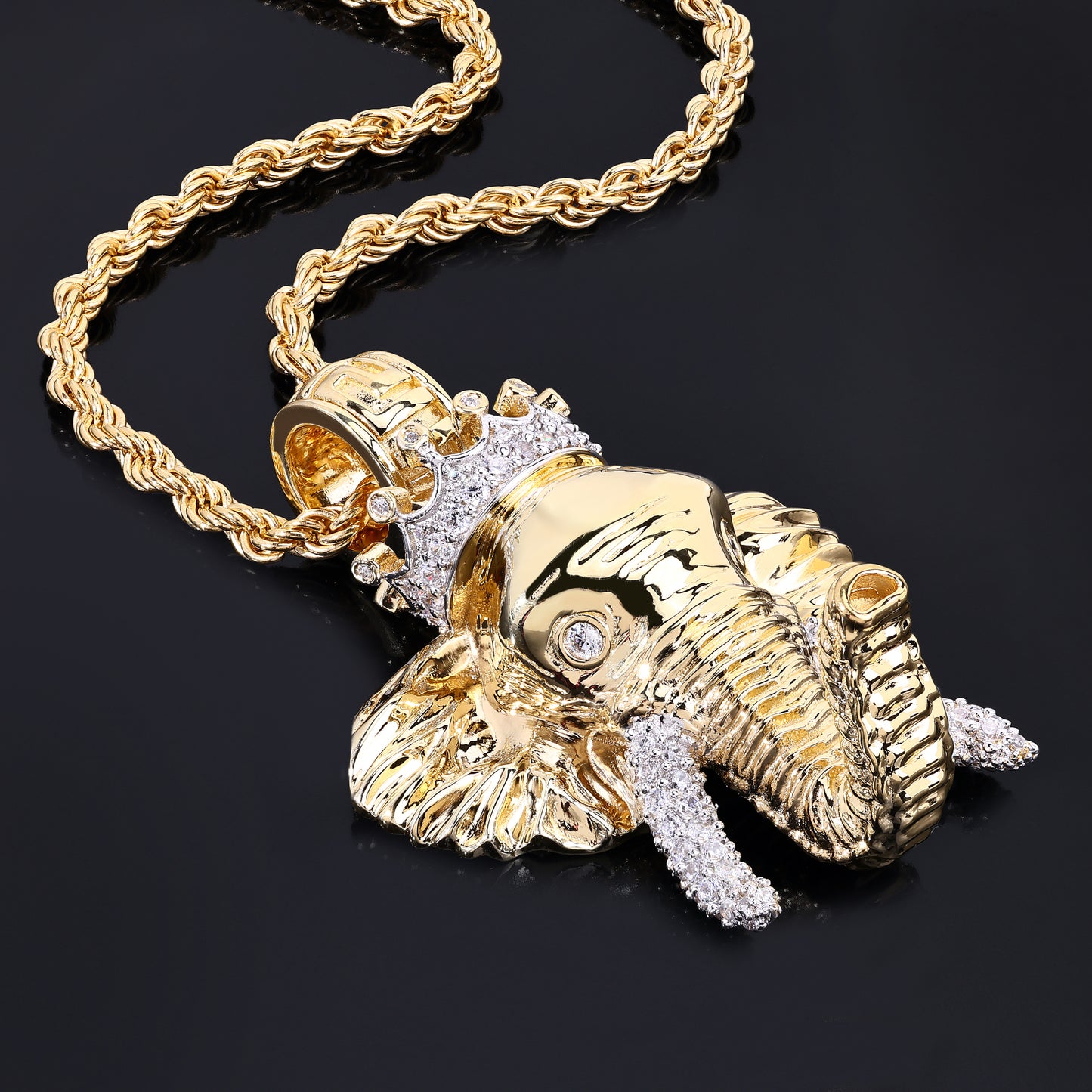Elephant King Pendant