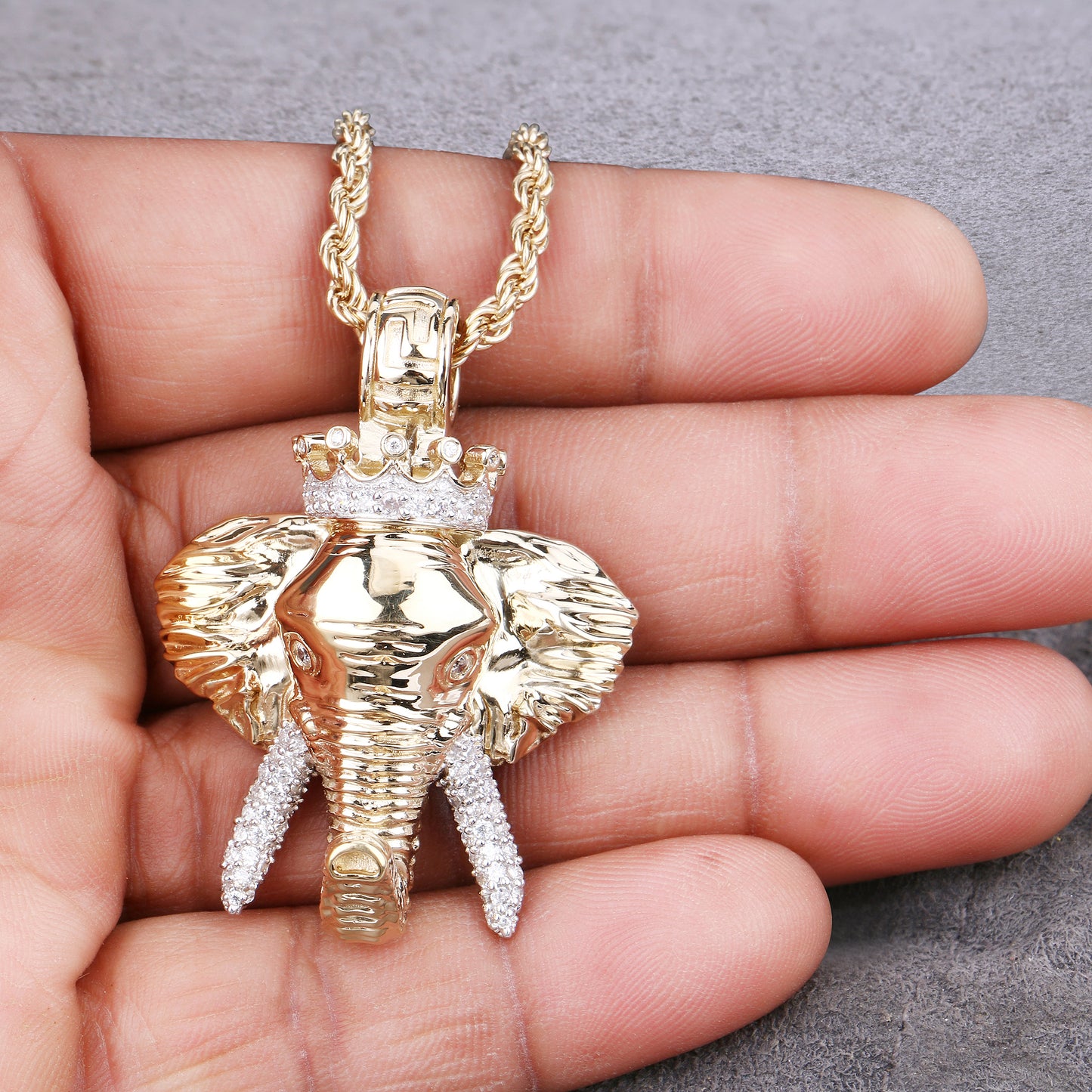 Elephant King Pendant
