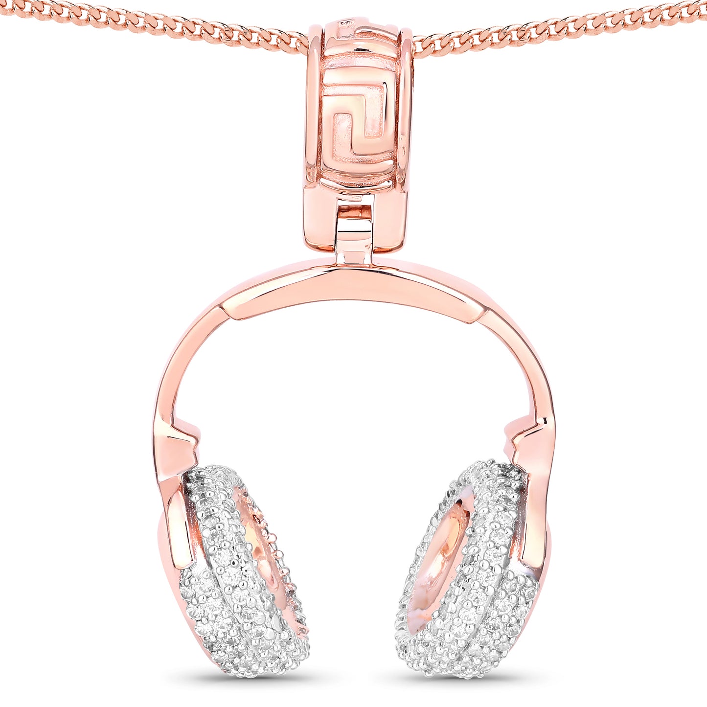 DJ Music Headphone Pendant