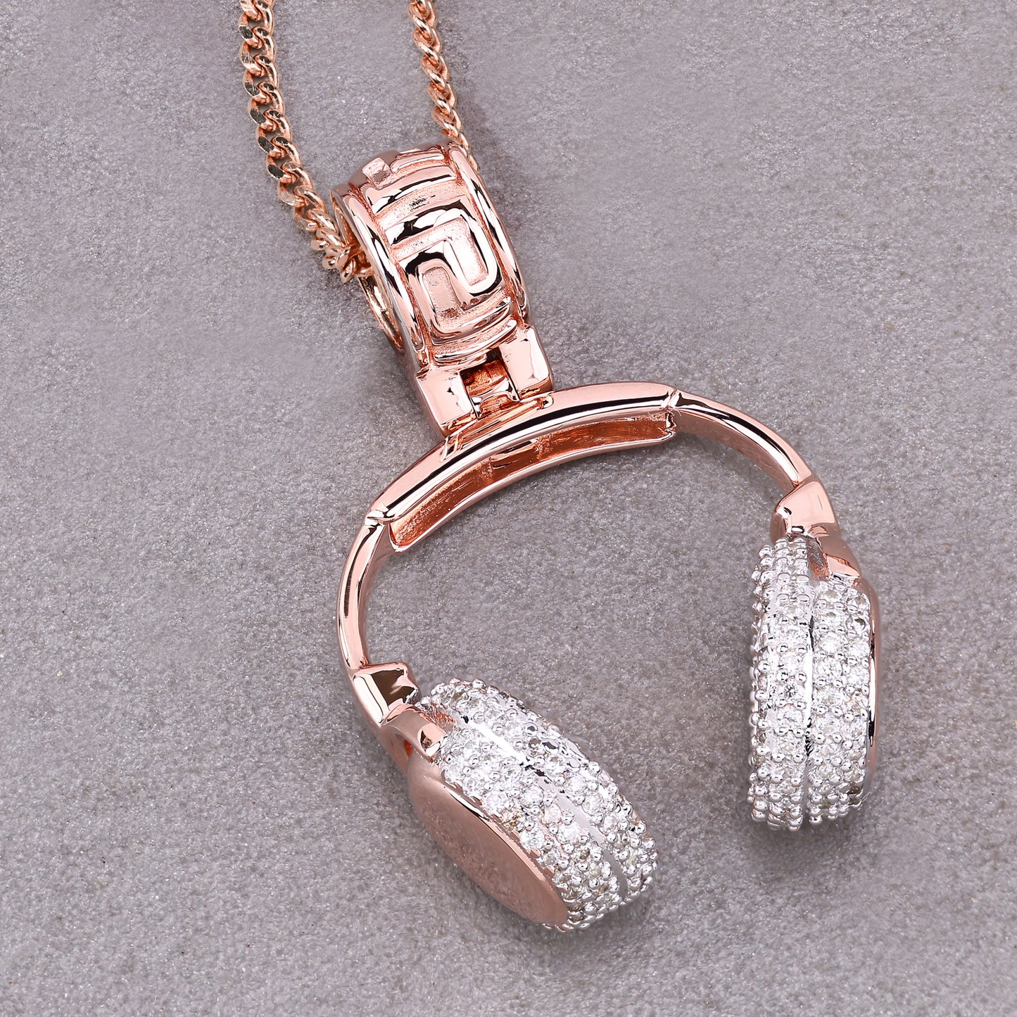 DJ Music Headphone Pendant