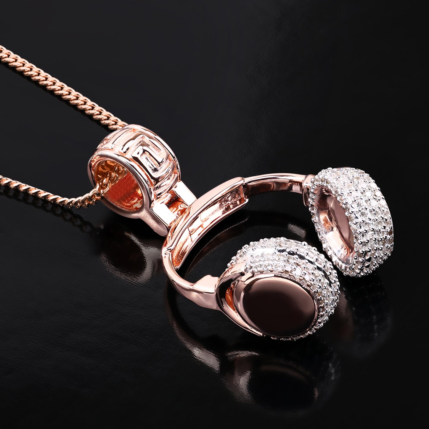 DJ Music Headphone Pendant