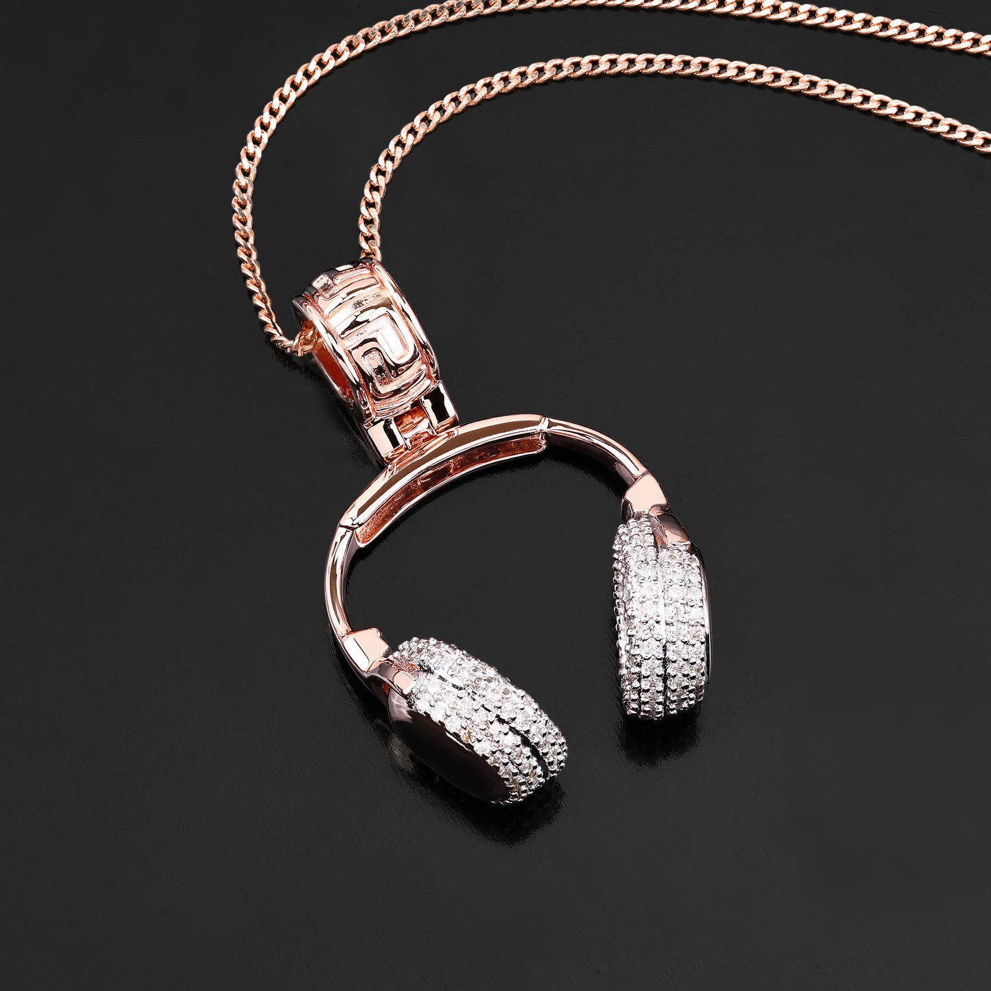 DJ Music Headphone Pendant