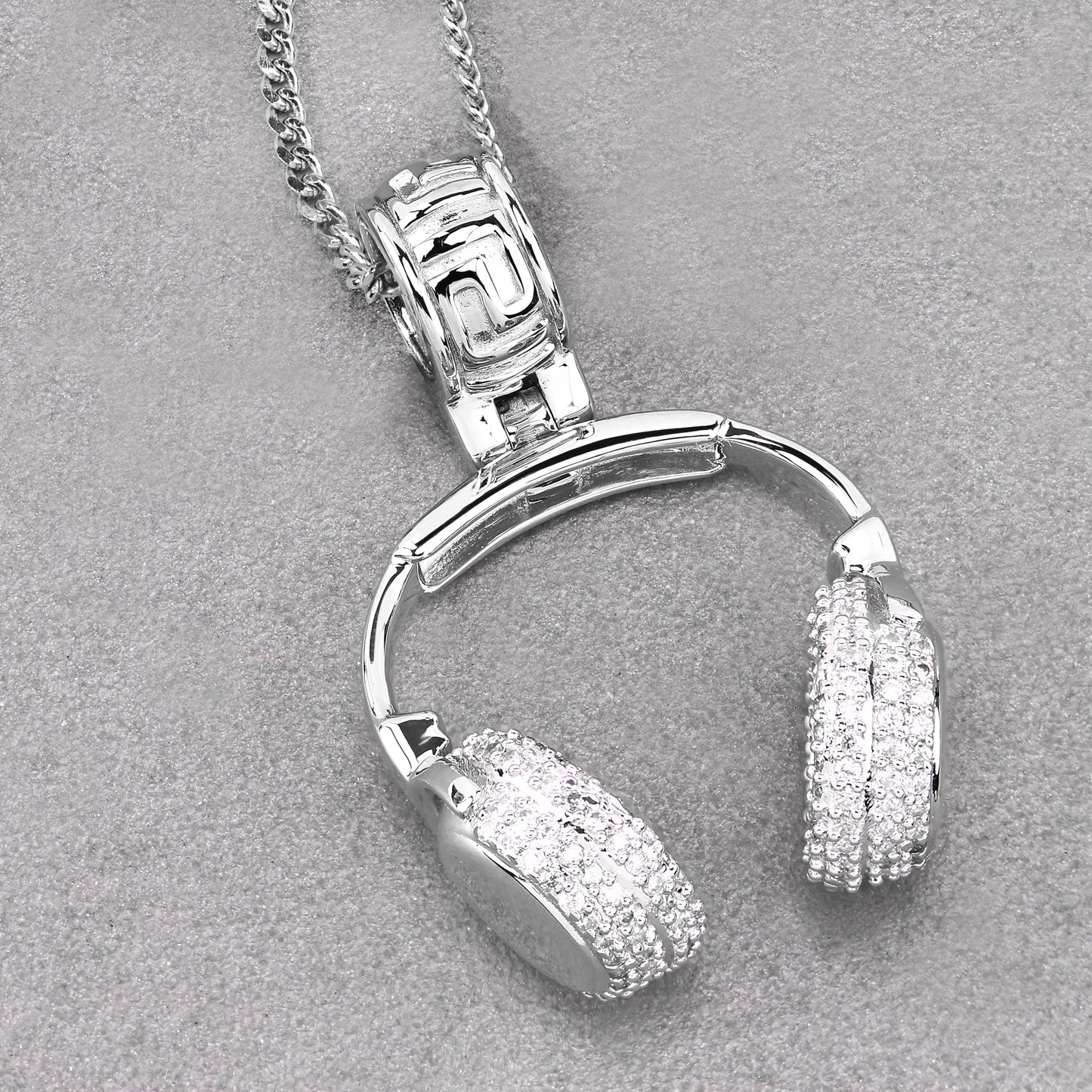 DJ Music Headphone Pendant