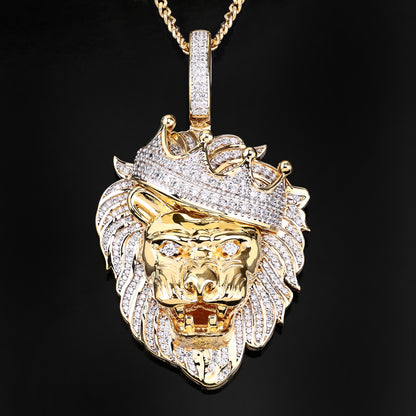 King of the Jungle Lion Pendant