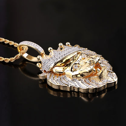 King of the Jungle Lion Pendant