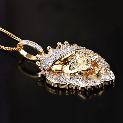 King of the Jungle Lion Pendant