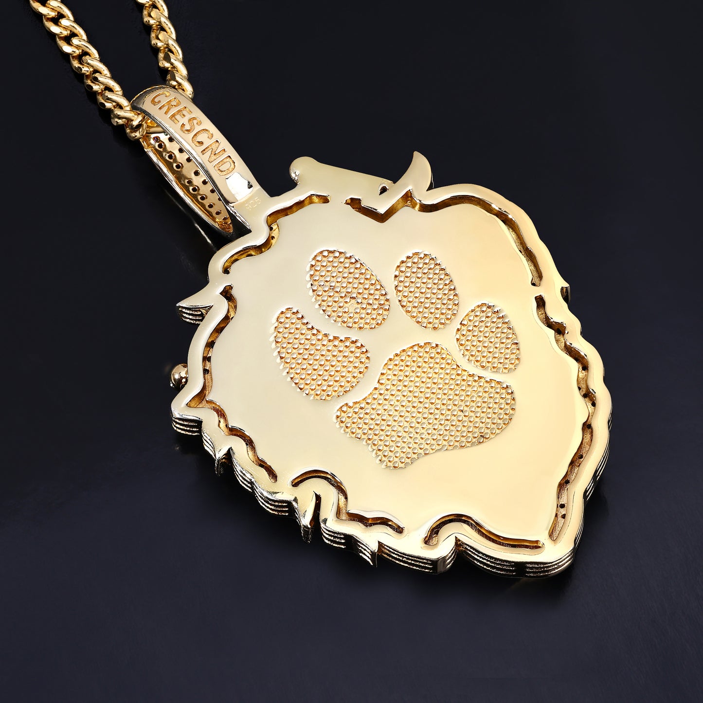 King of the Jungle Lion Pendant
