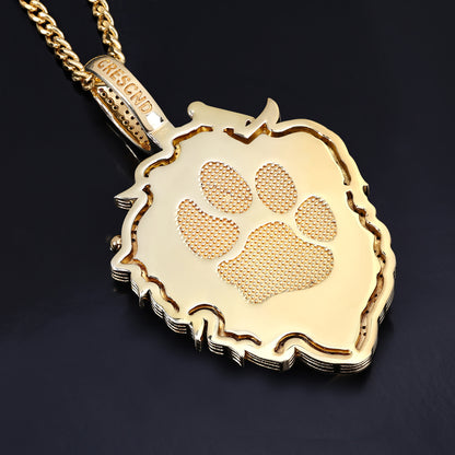 King of the Jungle Lion Pendant
