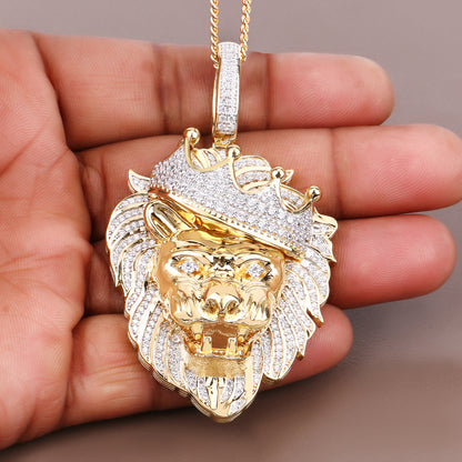 King of the Jungle Lion Pendant